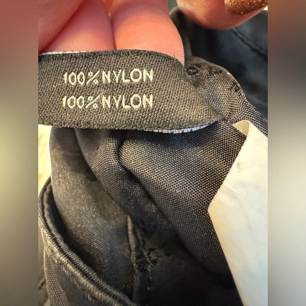 Marc Jacobs Black Nylon Natasha Crossbody Bag, Faux Leather Trim, Gold Hardware
